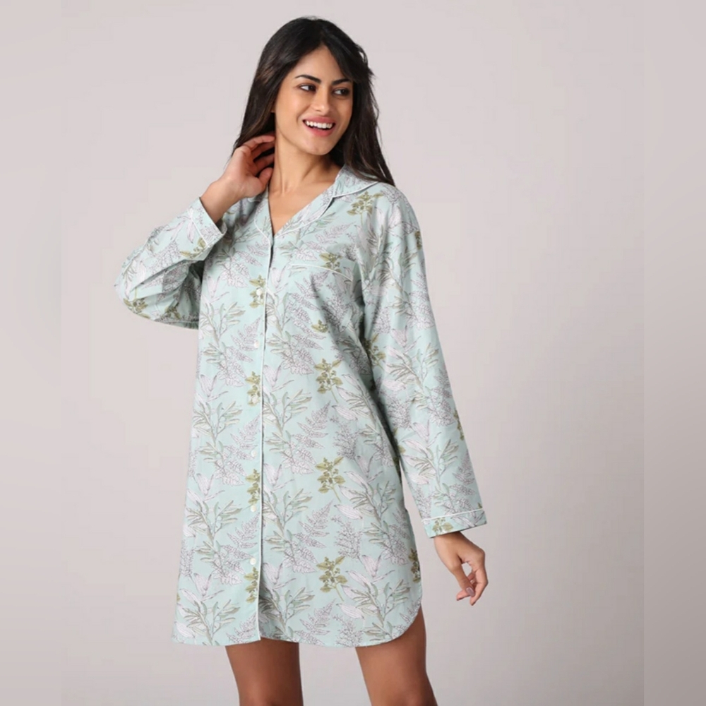 Serena Print Women's Nightshirt